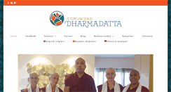 Desktop Screenshot of dharmadatta.org